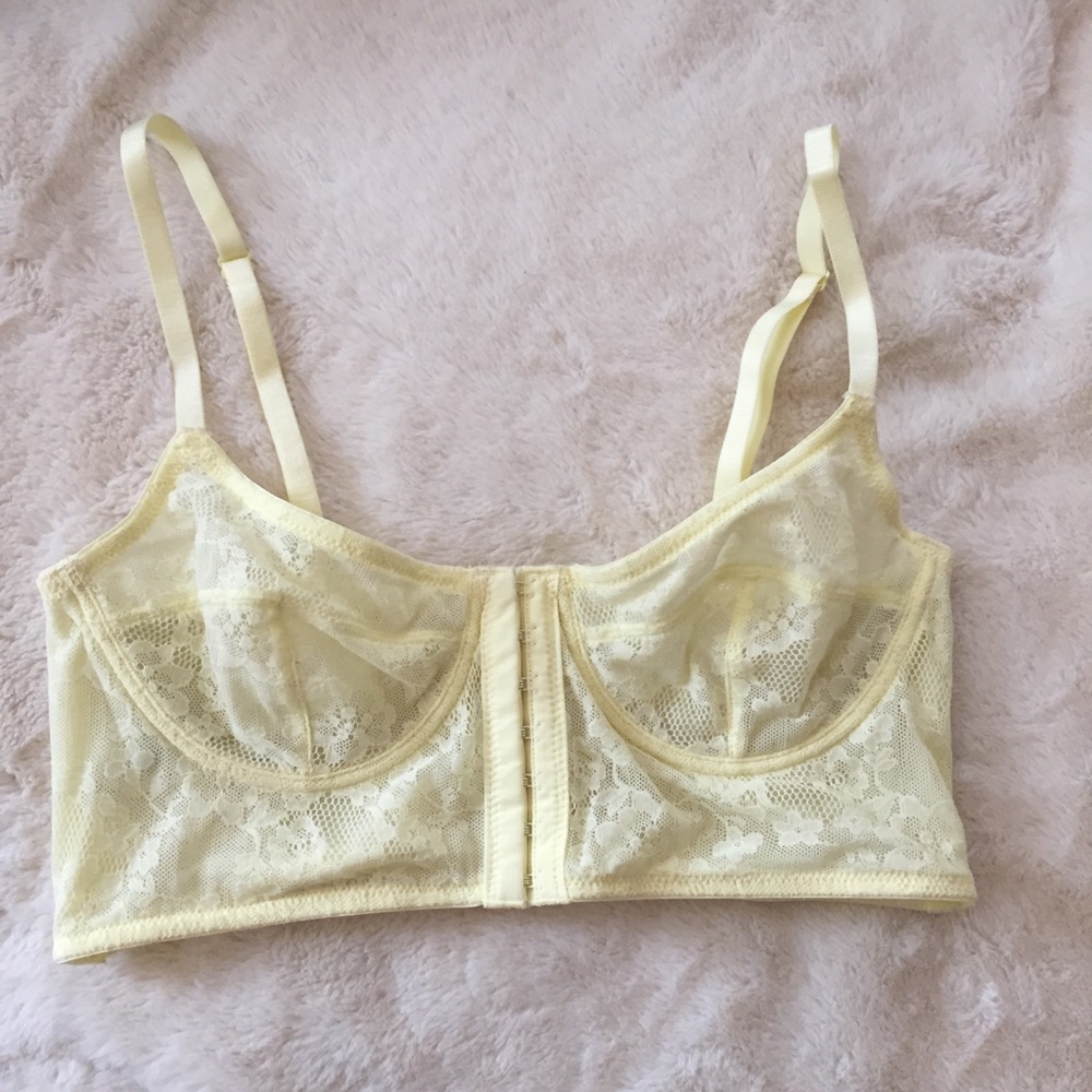 [free people] unlined balconette bralette